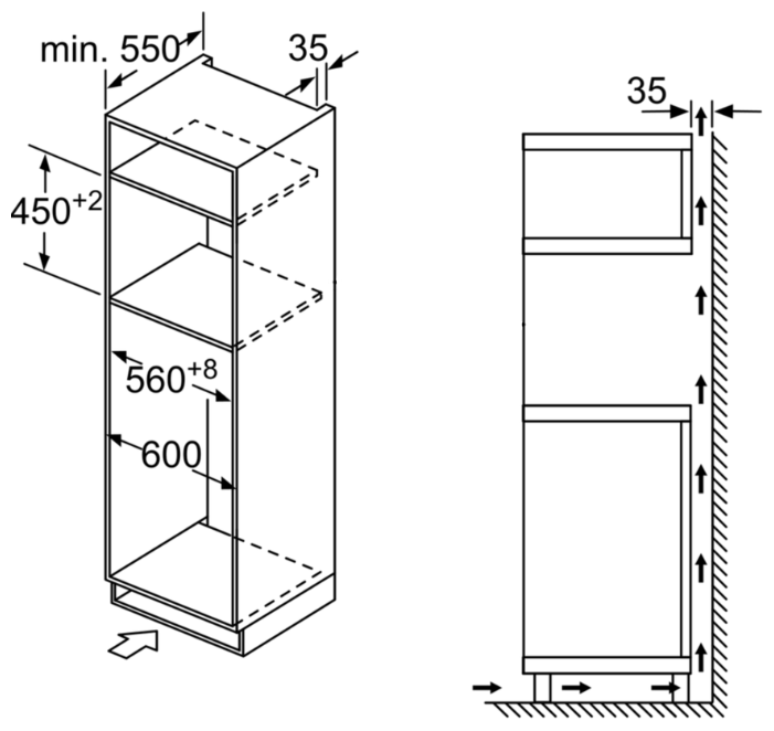 Духовой шкаф bosch cma585ms0