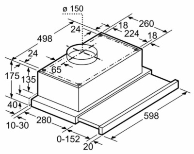Bosch DHI 645 FQ 60 IX