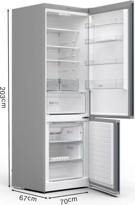 Двухкамерный холодильник Bosch KGN49XLEA